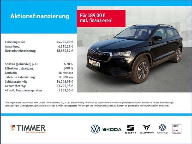 SKODA  Karoq 2.0 TDI DSG 4x4 Tour +NAVI+KAMERA+ACC+, Black-Magic Perleffekt