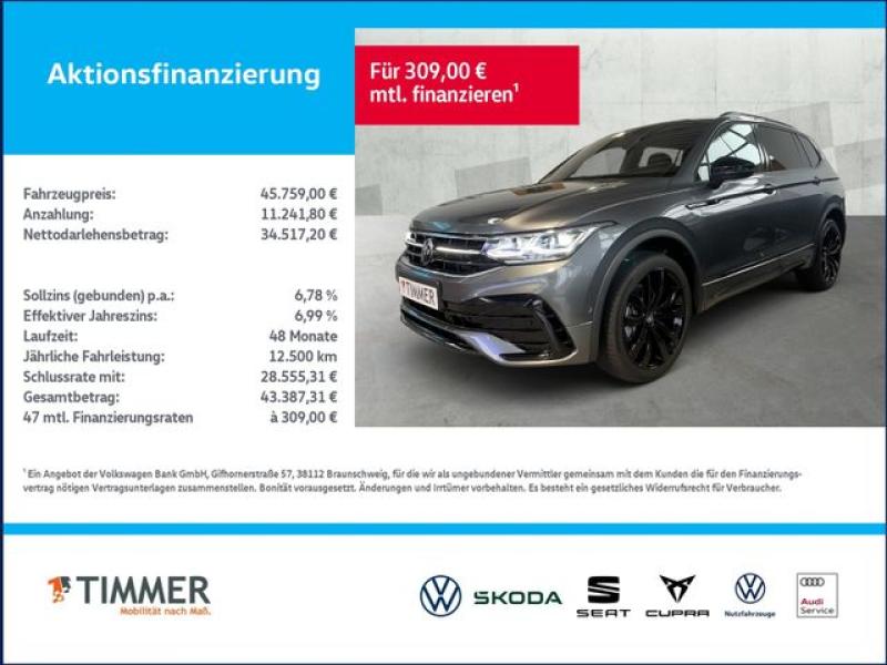 VW  Tiguan Allspace 2.0 TDI DSG 4M R-Line *7-SITZE*H, Platinum Grey Metallic