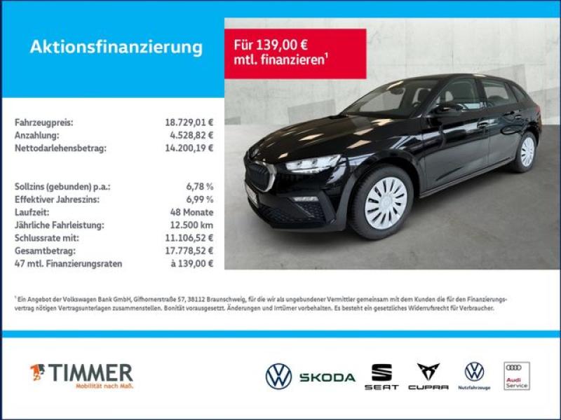 SKODA  Scala 1.0 TSI *LED*PARKHILFE*KLMA*MultiLenkrad*T, Black-Magic Perleffekt