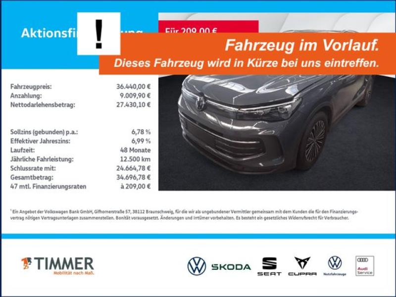 VW  Tiguan 2.0 TDI DSG GOAL +AHK +360° +ACC +VIRTUAL, Delfingrau Metallic