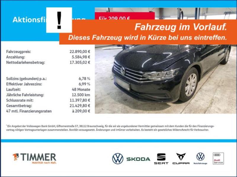 VW  Passat Variant 2.0 TDI +AHK +LED +ACC +NAVI +SHZ, Deep Black Perleffekt