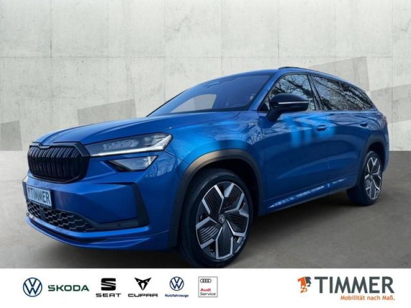 SKODA  Kodiaq 2.0 TDI DSG 4x4 Sportline *AHK*PANORAMA*, Race-Blau Metallic