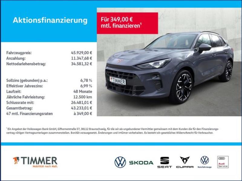 CUPRA  Terramar 1.5 VZ e-HYBRID +AHK+PANORAMA+HD-MATRX+, Graphene Grau