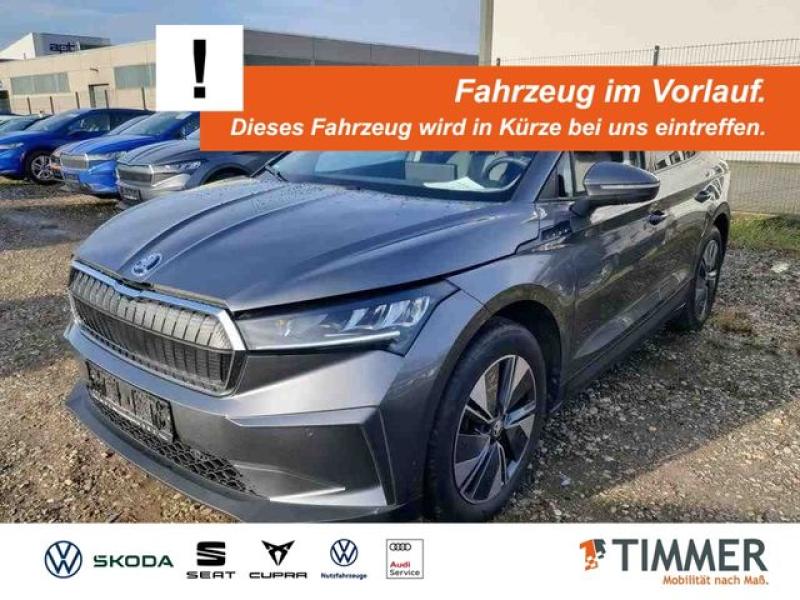 SKODA  Enyaq 60 LOFT +WÄPU +RKAM +LED +ACC +NAVI +SHZ +, Graphite-Grau Metallic