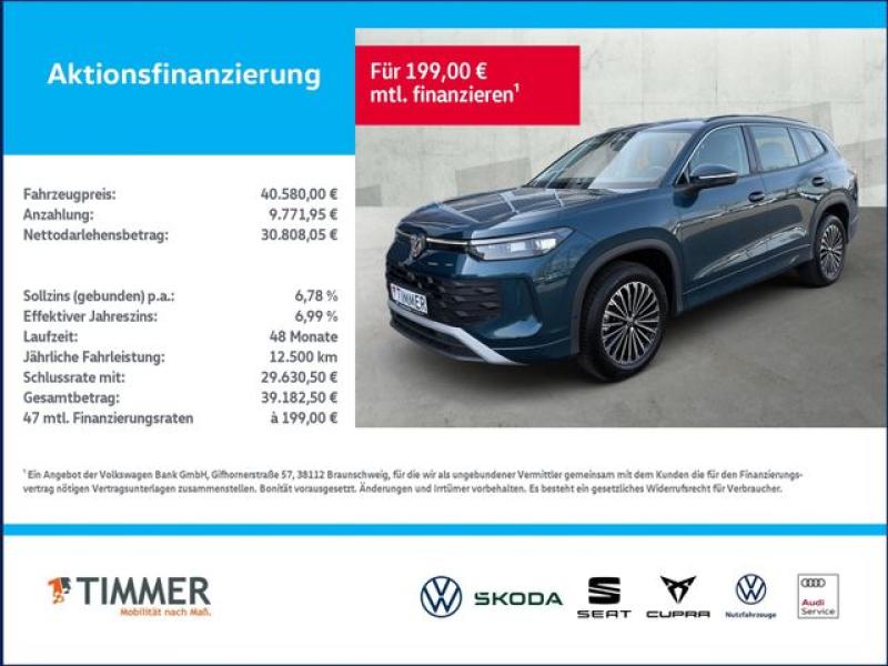 VW  Tayron 2.0 TDI DSG 4M LIFE +AHK +360° +HD-MATRIX, Nightshade Blue Metallic