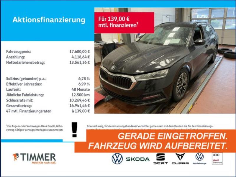 SKODA  Octavia Combi 1.5 TSI CLEVER +LED +RKAM +NAVI +S, Black-Magic Perleffekt