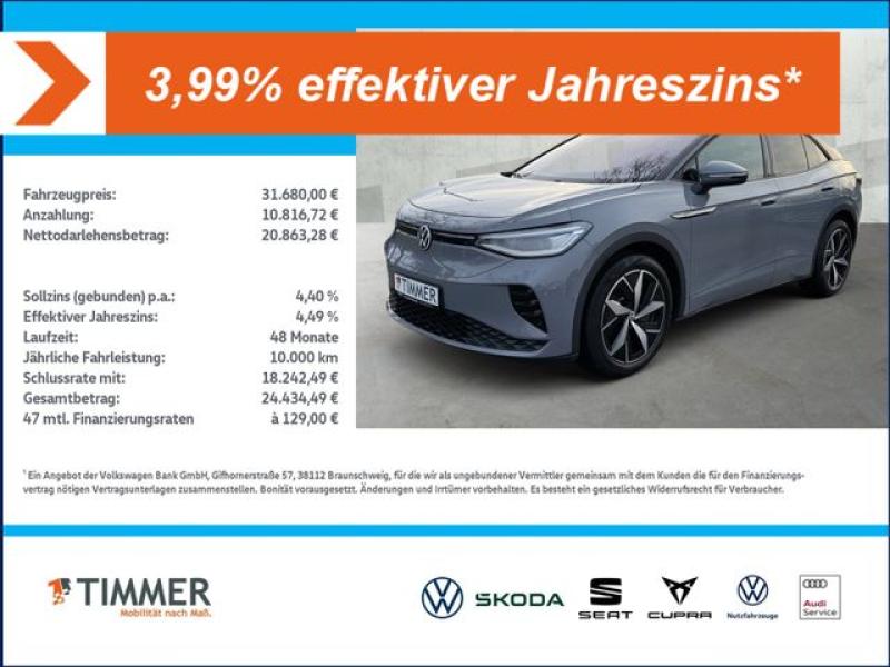VW  ID.5 GTX 4M 82 kWh +AHK +IQ.LIGHT +PANO +RKAM +H, Mondsteingrau