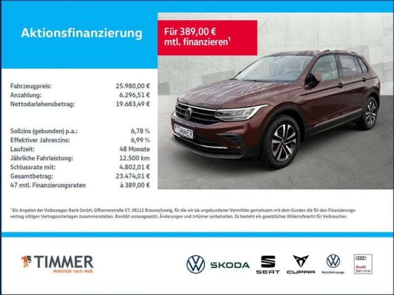 VW  Tiguan 2.0 TDI DSG United +ACC+AHK+NAVI+RKAM+, Rot