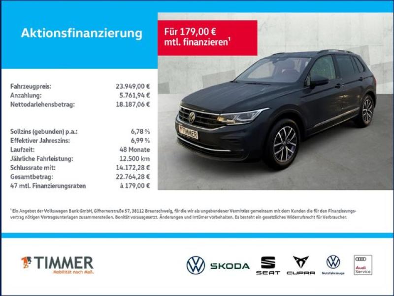 VW  Tiguan 2.0 TDI DSG LIFE *AHK *IQ.LIGHT *ACC *NAV, Uranograu