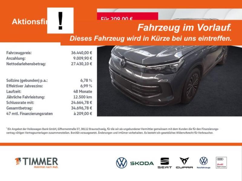 VW  Tiguan 2.0 TDI DSG GOAL +AHK +360° +ACC +VIRTUAL, Delfingrau Metallic