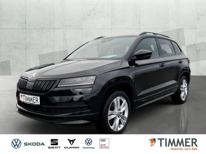 SKODA  Karoq Sportline 1.5 TSI (150PS)*DSG*R-Kam*PANO*A, Schwarz