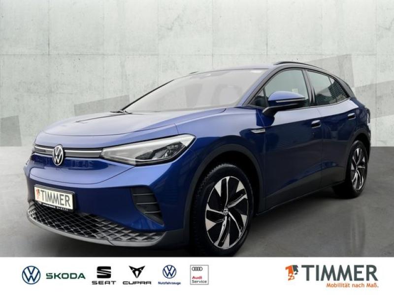VW  ID.4 PRO PERF. 82 kWh +WÄPU +AHK +19" +CARPLAY +, Blue Dusk Metallic