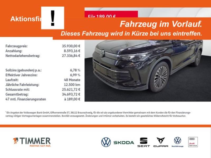 VW  Tiguan 2.0 TDI DSG GOAL +AHK +IQ.LIGHT +ACC +360, Grenadillschwarz Metallic