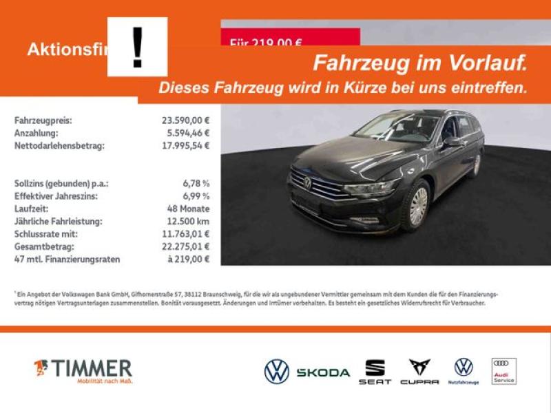 VW  Passat Variant 2.0 TDI DSG BUSINESS +AHK +LED +A, Mangangrau Metallic