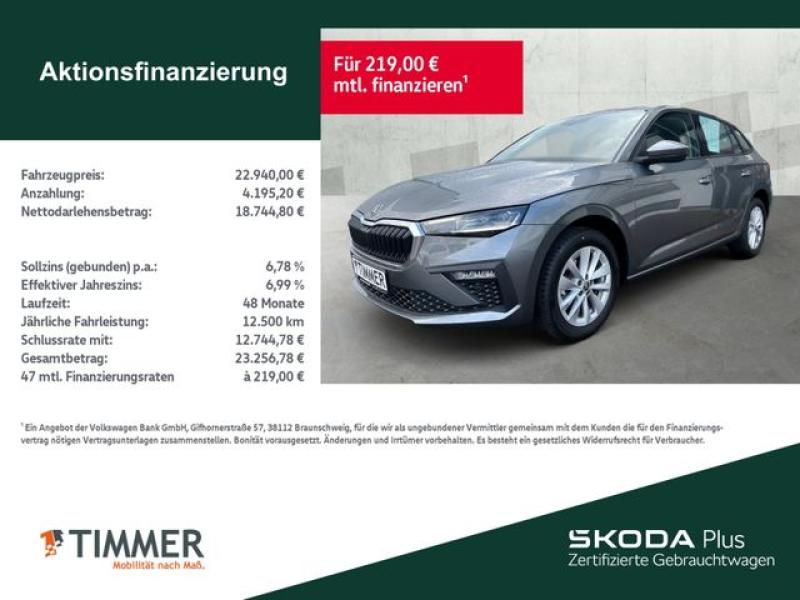 SKODA  Scala 1.0 TSI DSG Selection *NAVI*KAMERA*, Grau