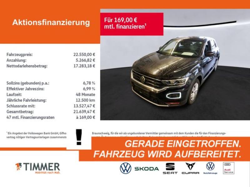 VW  T-Roc 2.0 TDI DSG SPORT +LED +RKAM +ACC +NAVI +S, Deep Black Perleffekt