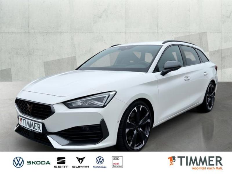 CUPRA  Leon ST 2.0 DSG 4Dr VZ +BEATS +ACC +RKAM +"19 +, Weiß