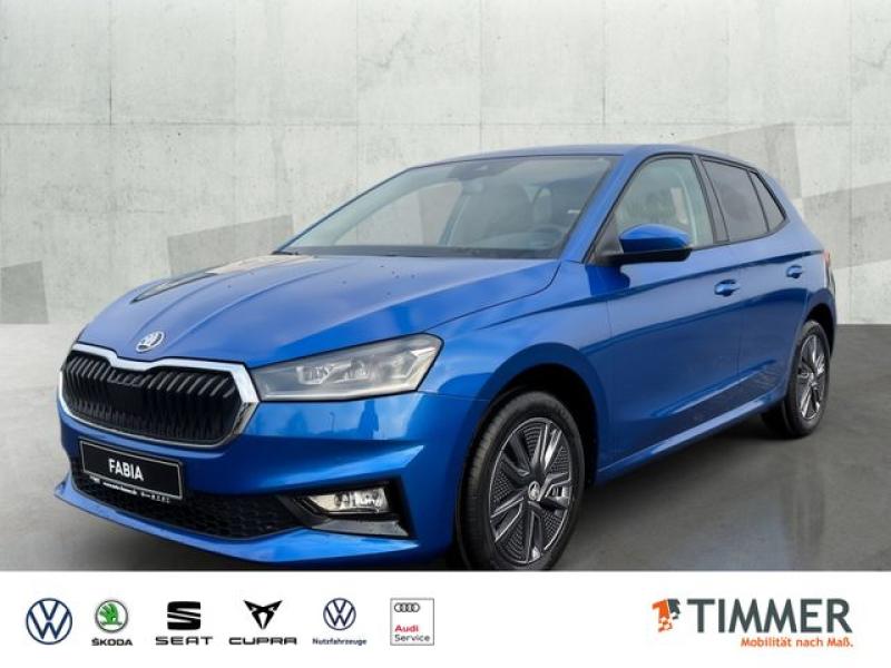 SKODA  Fabia Balance 1.0 TSI 85kW (116PS)*NAVI*SHZ*TRAV, Race-Blau Metallic