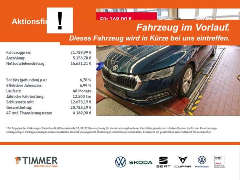 SKODA  Octavia Combi 1.5 eTSI DSG STYLE +MATRIX +ACC +H, Lava Blau Metallic