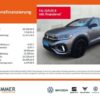 VW  T-Roc 1.5 TSI DSG R-LINE +IQ.LIGHT +RKAM +ACC +A, Pyrit Silber Metallic Deep Bla