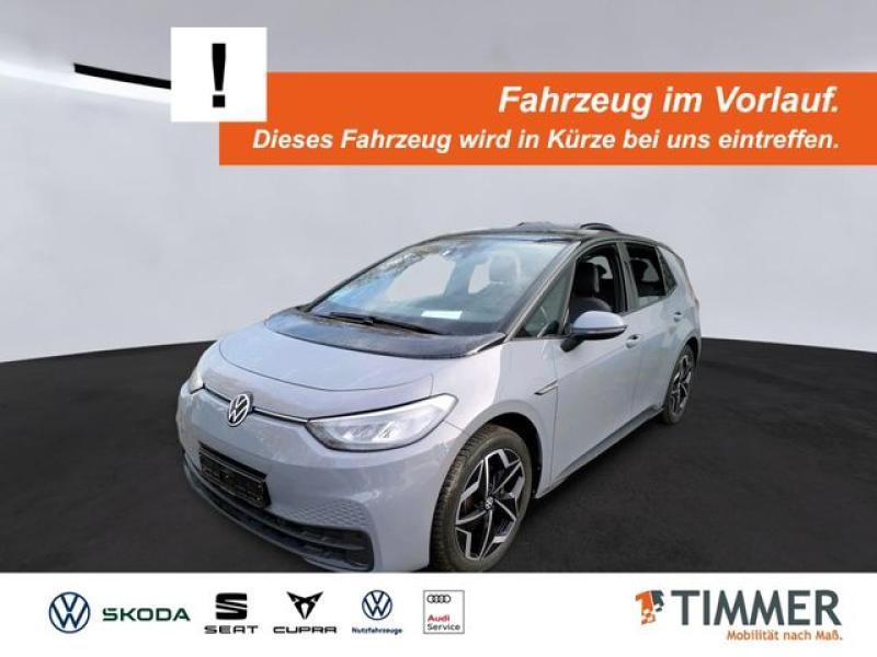 VW  ID.3 PRO 62 kWh +LED +CARPLAY +NAVI +SHZ +19" +D, Mondsteingrau Schwarz