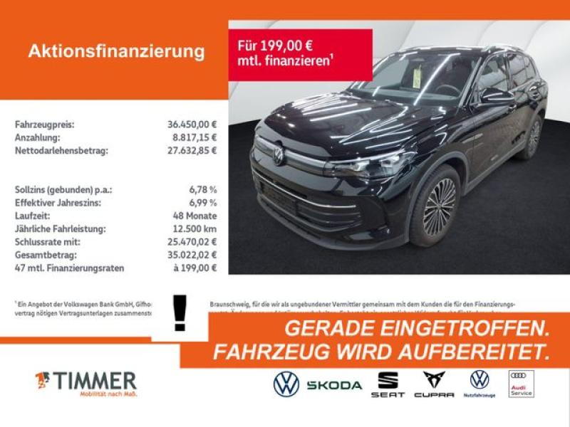 VW  Tiguan 2.0 TDI DSG GOAL +AHK +IQ.LIGHT +ACC +360, Grenadillschwarz Metallic