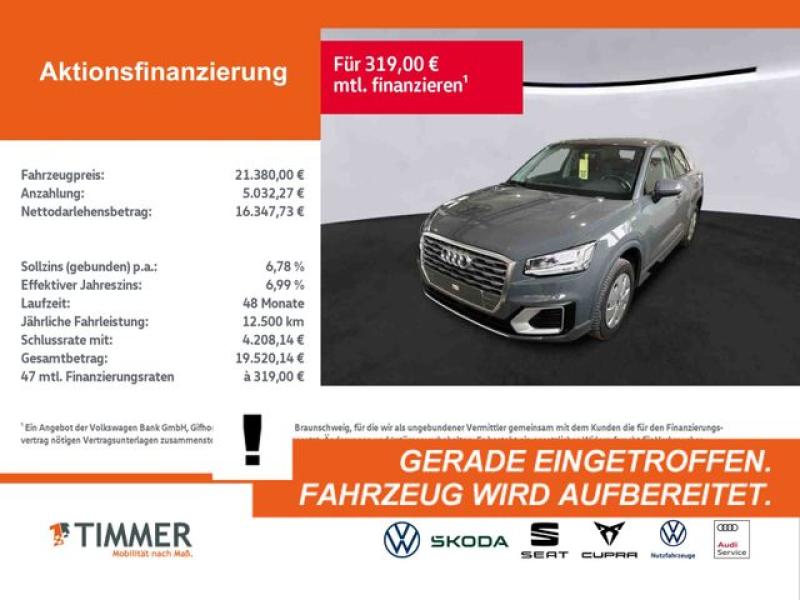 AUDI  Q2 2.0 TDI S-Tronic SPORT +LED +SOUND +NAVI +TEM, Nanograu Metallic