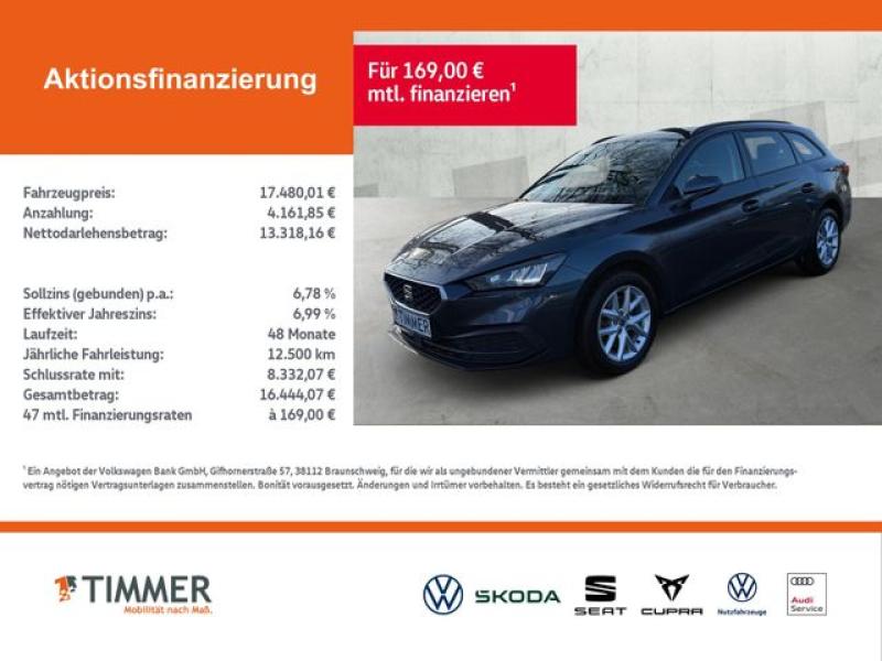 SEAT  Leon ST 2.0 TDI *CONNECT +LED +KEYLESS +NAVI +VI, Magnetic Tech