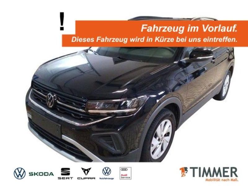 VW  T-Cross 1.0 TSI LIFE +LED +ACC +CARPLAY +VIRTUAL, Deep Black Perleffekt
