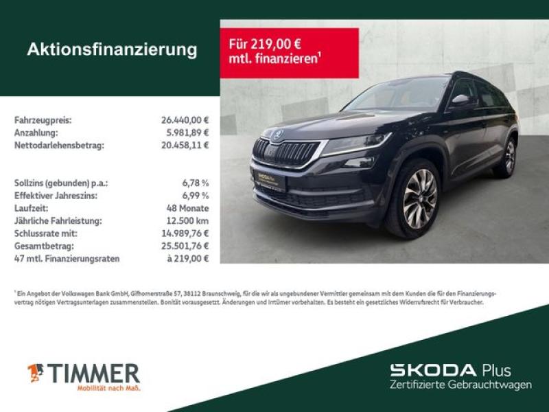 SKODA  Kodiaq 2.0 TDI DSG Clever *LED *ACC *NAVI *SHZ *, Schwarz-Magic Perleffekt