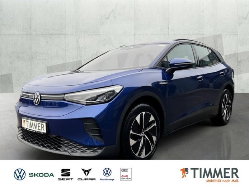 VW  ID.4 PRO PERF. 82 kWh R-Kam+WÄPU +AHK +19" +CARP, Blue Dusk Metallic
