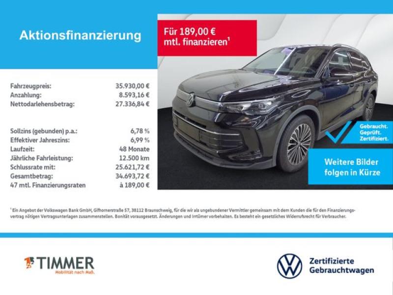 VW  Tiguan 2.0 TDI DSG GOAL +AHK +IQ.LIGHT +ACC +360, Grenadillschwarz Metallic