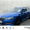 SKODA  Superb Combi 2.0 TDI DSG L&K *AHK *CANTON *DCC *, Race Blau Metallic