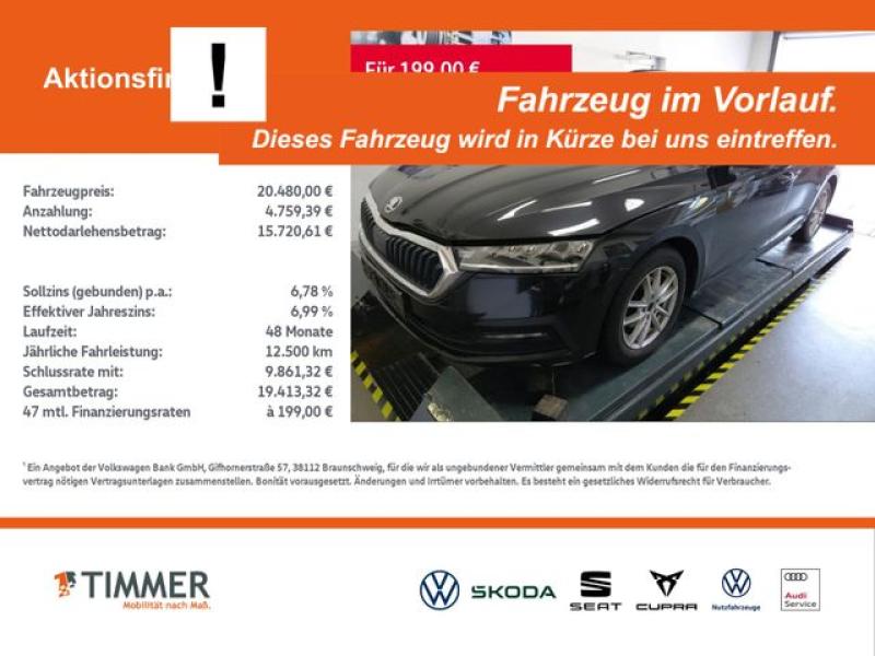 SKODA  Octavia Combi 2.0 TDI DSG +AHK +LED +APP-CONN +A, Black Magic Perleffekt