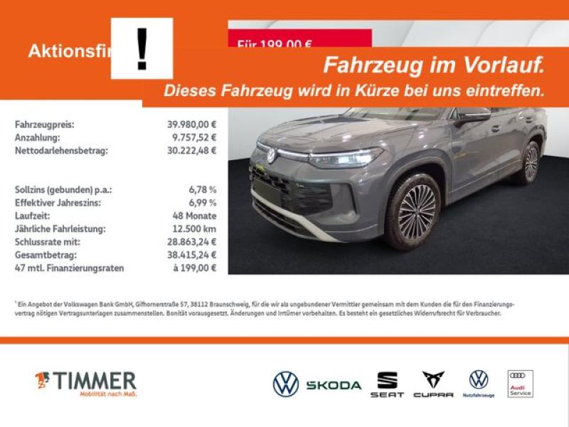 VW  Tayron 2.0 TDI DSG 4M LIFE +AHK +360° +DCC +IQ.L, Delfingrau Metallic