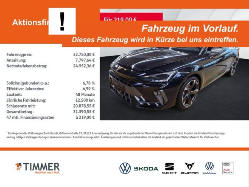 CUPRA  Leon Sportstourer 2.0 TDI DSG +AHK +LED +ACC +RK, Midnight Schwarz Metallic