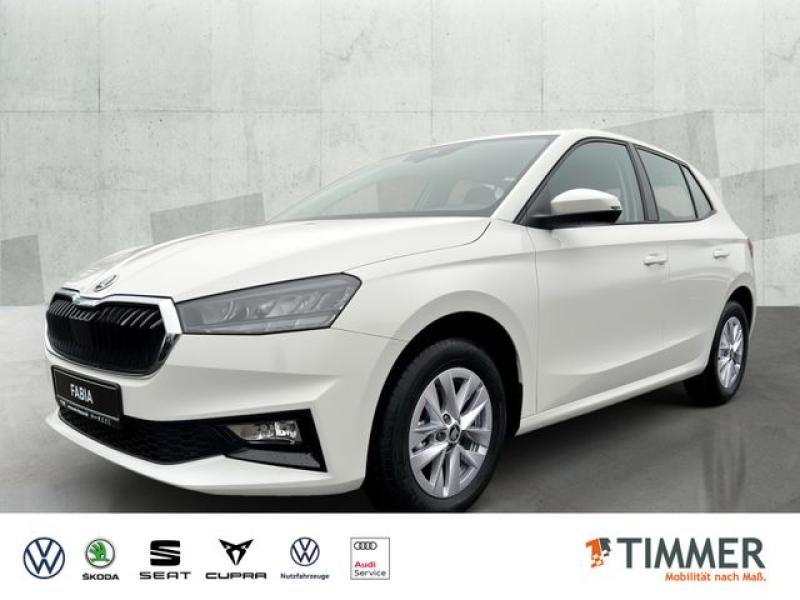 SKODA  Fabia Essence 1.0 TSI 75kW (95PS)*LED*SHZ*PDC*BT, Candy-Weiss