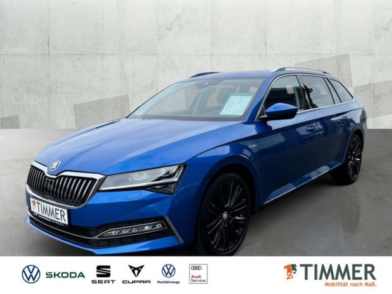 SKODA  Superb Combi 2.0 TDI DSG L&K *R-Kam*AHK *CANTON, Race Blau Metallic