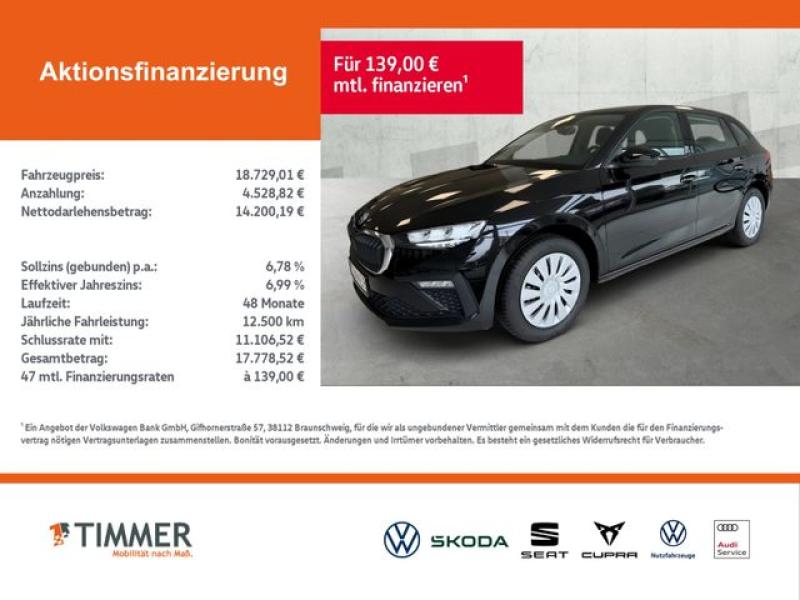SKODA  Scala 1.0 TSI *LED*PARKHILFE*KLMA*MultiLenkrad*T, Black-Magic Perleffekt