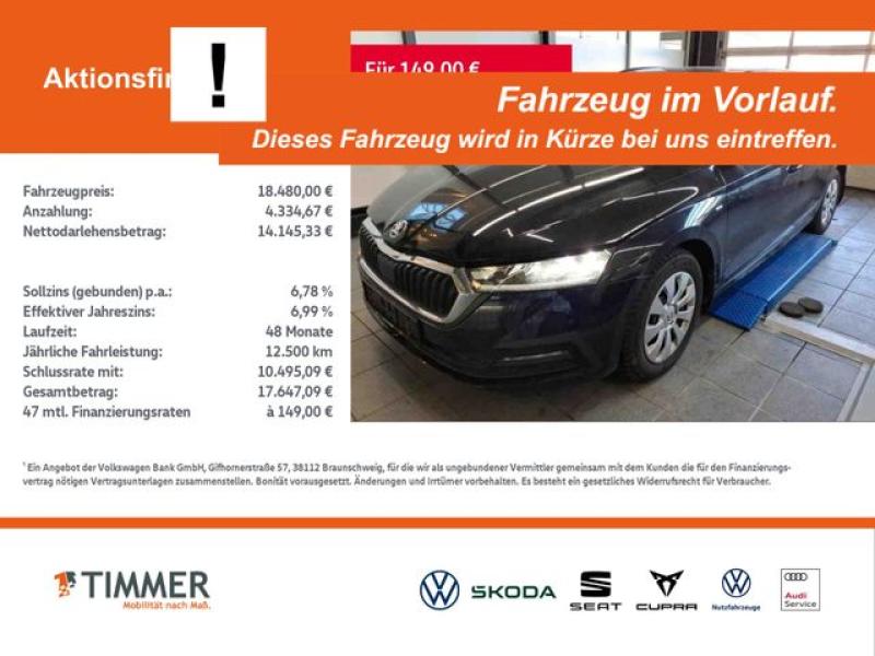 SKODA  Octavia Combi 2.0 TDI DSG CLEVER +AHK +LED +ACC, Black Magic Perleffekt