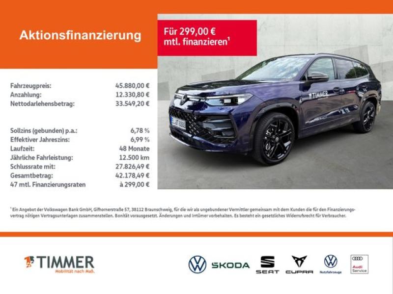 VW  Tayron R-Line 7-Sitzer 2,0 TDI *MATRIX*PANORAMA*, Ultra Violet Metallic