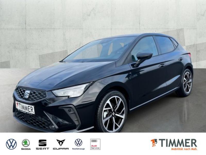 SEAT  Ibiza FR 1.0TSI 85kW (116PS)*DSG*ACC*SHZ*RFK*NAV, Midnight Schwarz Metallic
