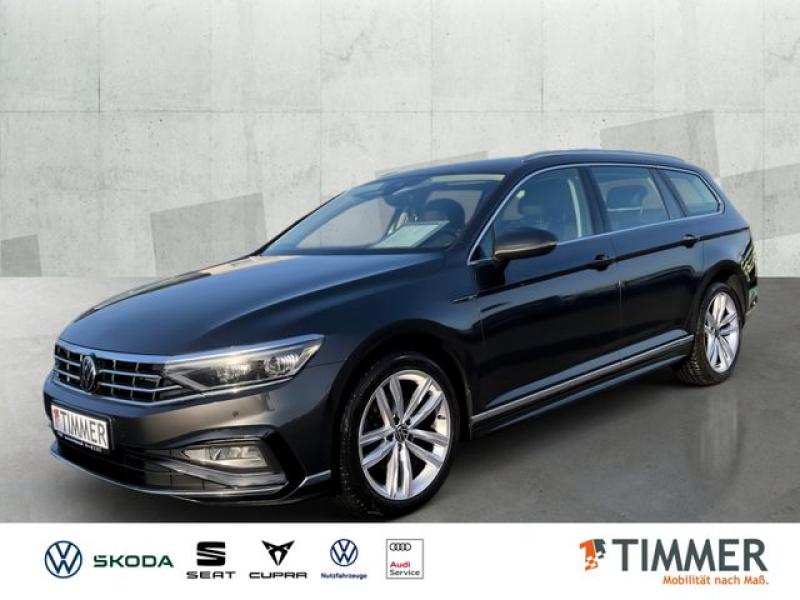 VW  Passat Variant 2.0 TDI DSG R-LINE +PANO +IQ.LIGH, Mangangrau Metallic