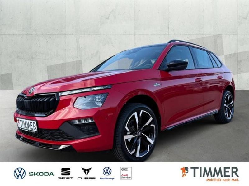 SKODA  Kamiq 1.5 TSI DSG Monte Carlo *AHK*NAVI*, Velvet-Rot Metallic