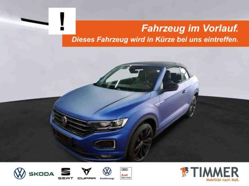 VW  T-Roc Cabriolet 1.5 TSI DSG R-LINE EDITION BLUE, Ravennablau Matt/Schwarz