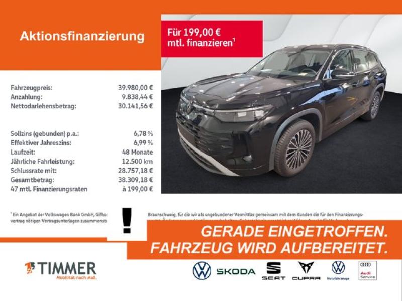 VW  Tayron 2.0 TDI DSG 4M LIFE +AHK +360° +DCC +IQ.L, Grenadillschwarz Metallic