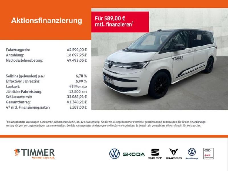 VW  Multivan T7 2.0 TDI DSG Edition LÜ*7-SITZER*MATR, Candy-Weiß