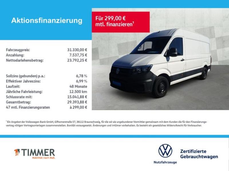 VW  Crafter 2.0 TDI 35 Kasten L2H2 *Hoch*MR*Kamera*A, Candy-Weiß