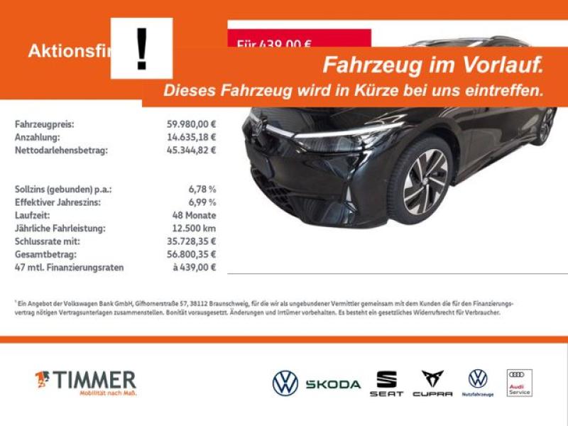 VW  ID.7 Tourer GTX 4M 91 kWh +AHK +WÄPU +H&K +PANO, Grenadillschwarz Metallic