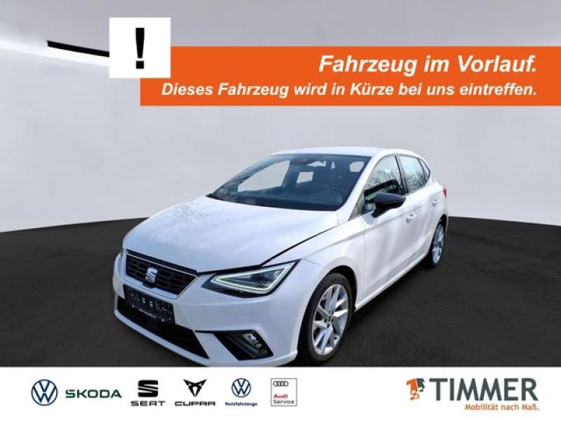 SEAT  Ibiza 1.0 TSI FR +LED +NAVI +17" +DAB +PDC +, Weiß